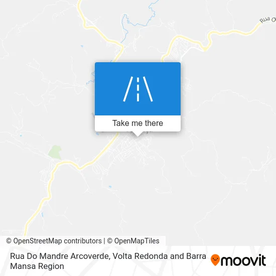 Rua Do Mandre Arcoverde map
