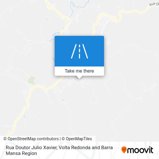 Rua Doutor Julio Xavier map