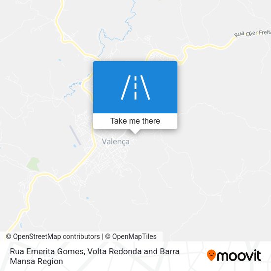 Rua Emerita Gomes map