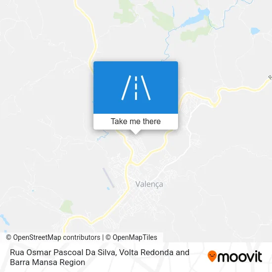 Rua Osmar Pascoal Da Silva map