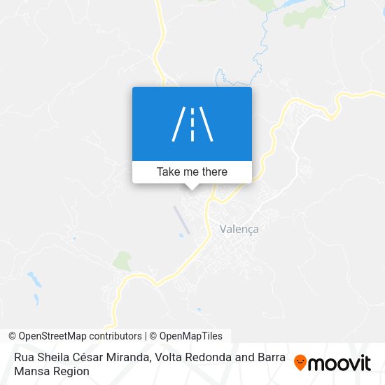Rua Sheila César Miranda map