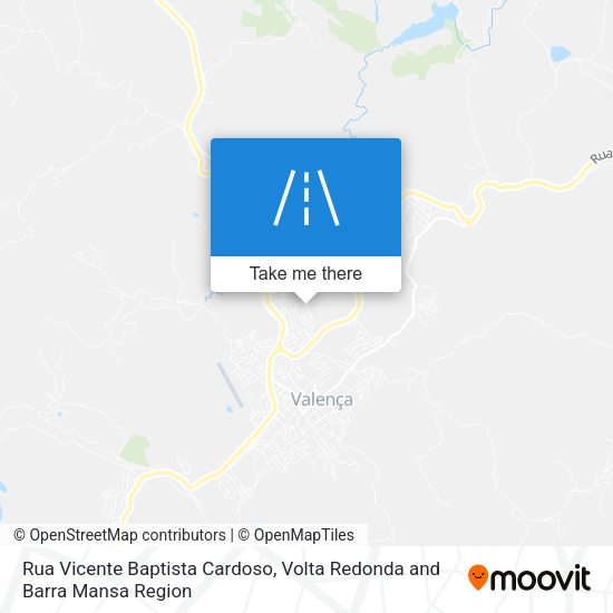Rua Vicente Baptista Cardoso map