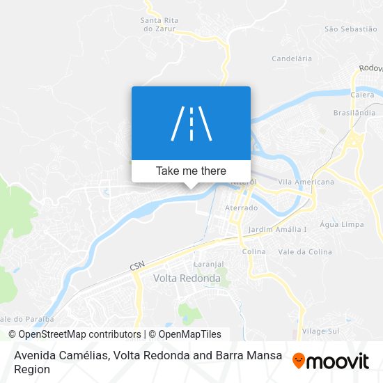 Avenida Camélias map