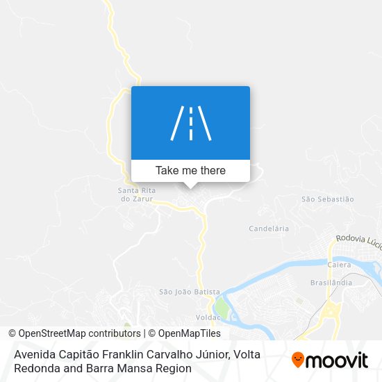 Avenida Capitão Franklin Carvalho Júnior map