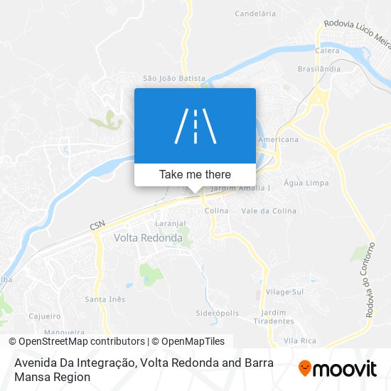 Avenida Da Integração map