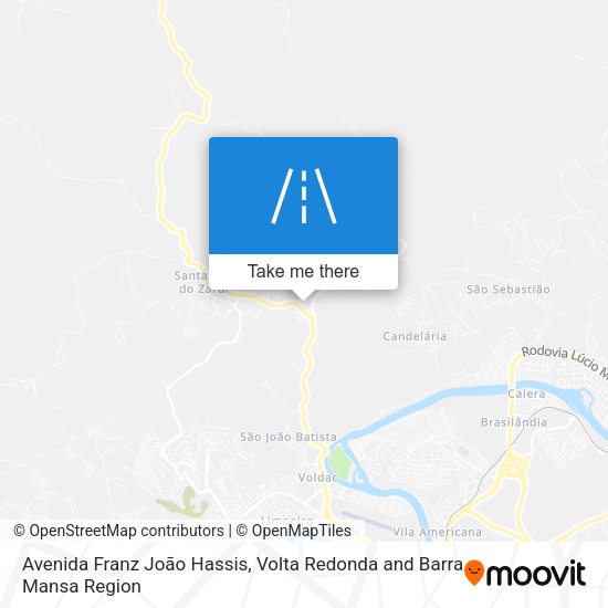 Avenida Franz João Hassis map