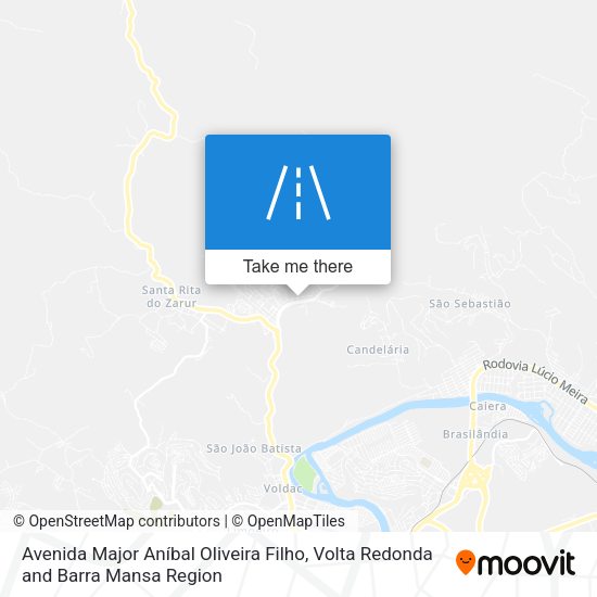 Avenida Major Aníbal Oliveira Filho map