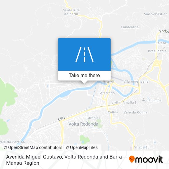 Avenida Miguel Gustavo map