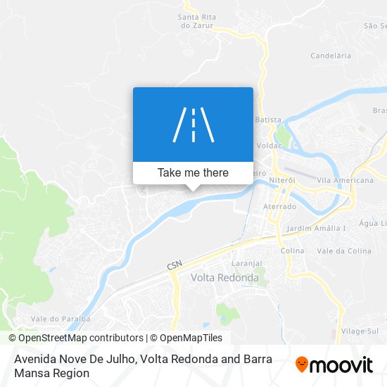 Avenida Nove De Julho map