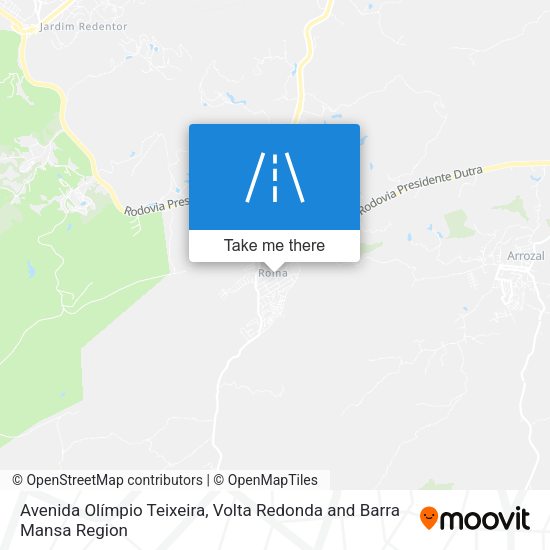 Avenida Olímpio Teixeira map