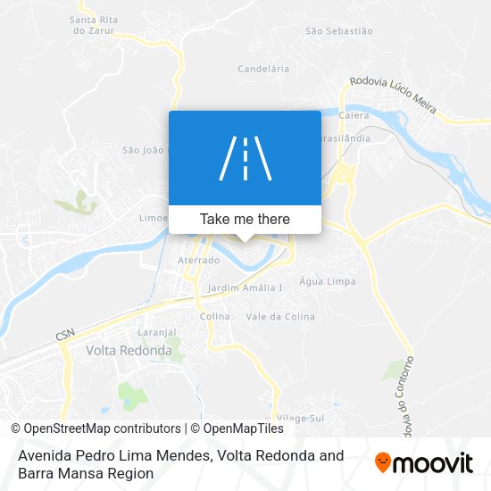 Avenida Pedro Lima Mendes map