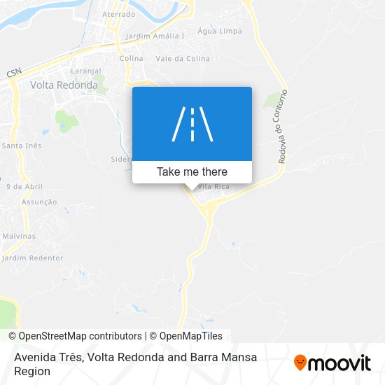 Avenida Três map