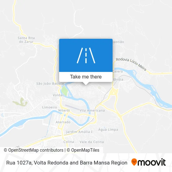 Rua 1027a map