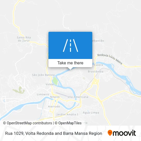 Rua 1029 map