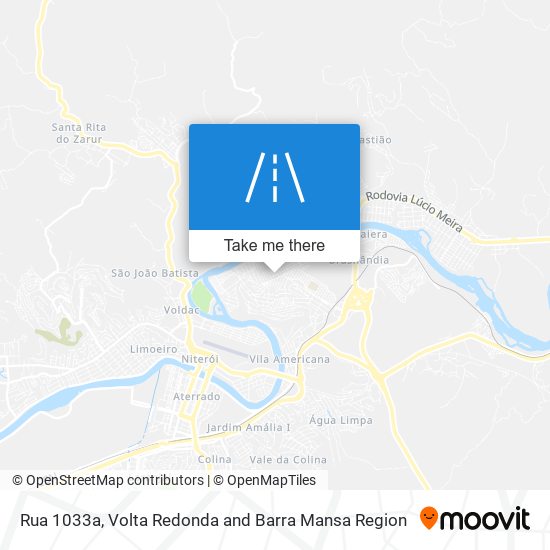 Rua 1033a map