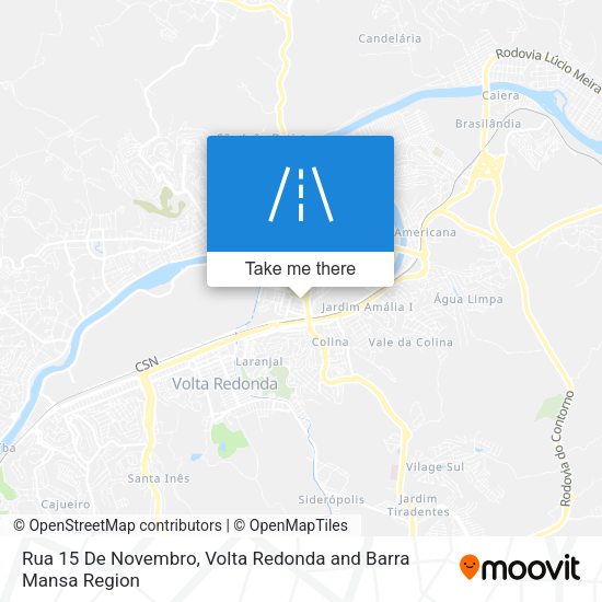 Rua 15 De Novembro map
