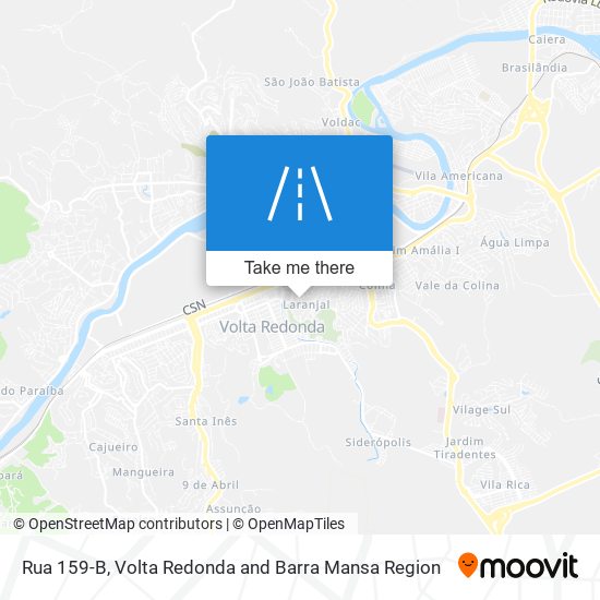 Mapa Rua 159-B