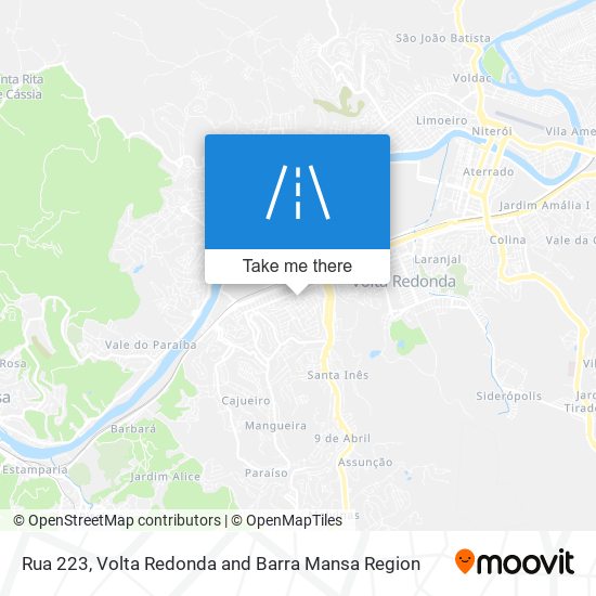 Mapa Rua 223