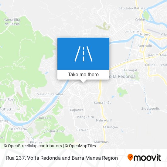 Mapa Rua 237