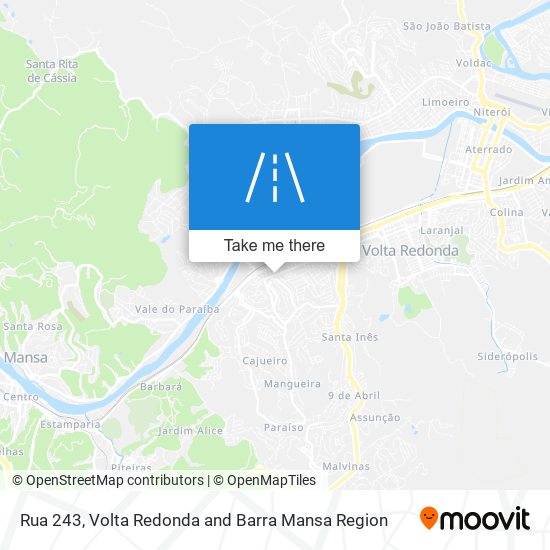 Mapa Rua 243