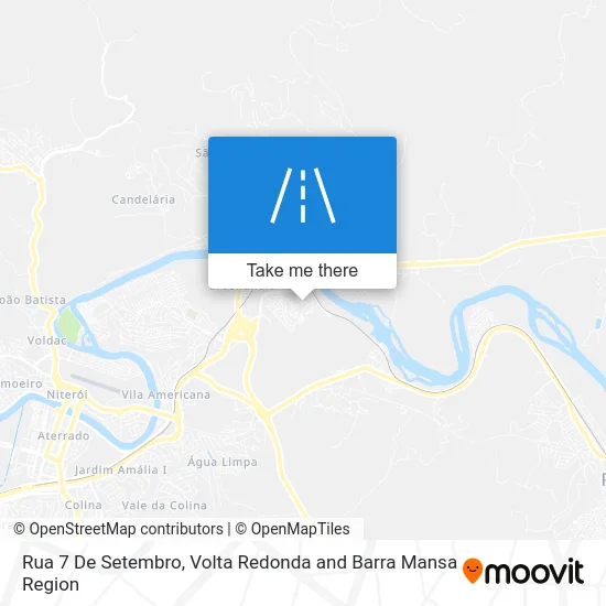 Rua 7 De Setembro map