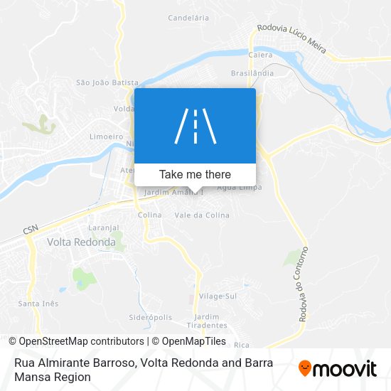 Rua Almirante Barroso map