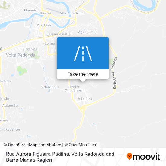Rua Aurora Figueira Padilha map