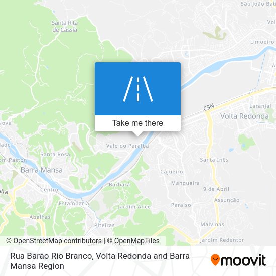 Rua Barão Rio Branco map