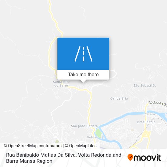 Rua Benibaldo Matias Da Silva map