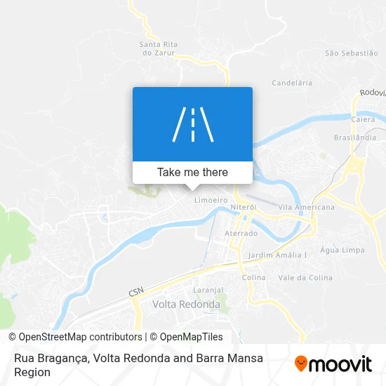 Rua Bragança map