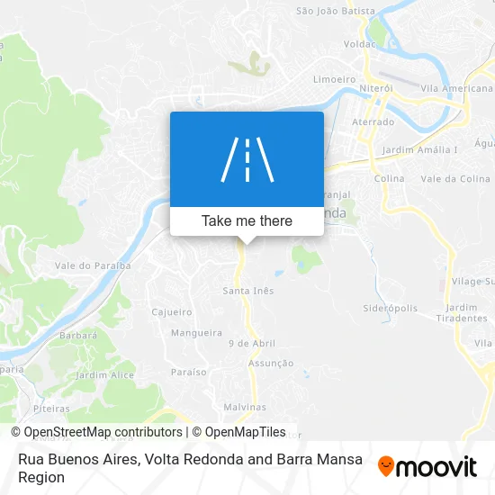 Rua Buenos Aires map