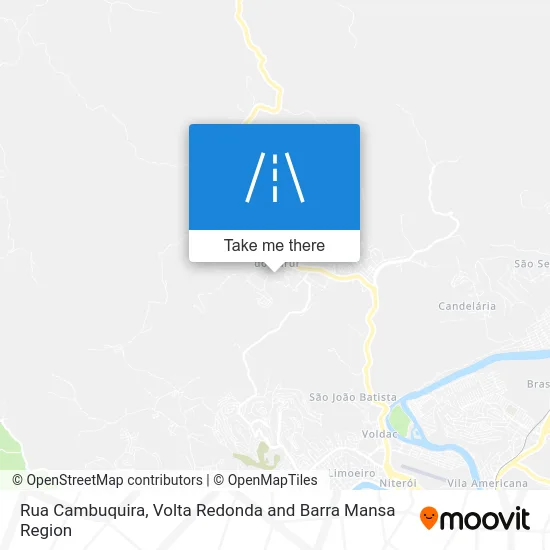 Rua Cambuquira map