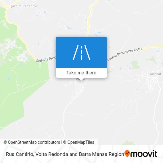 Rua Canário map