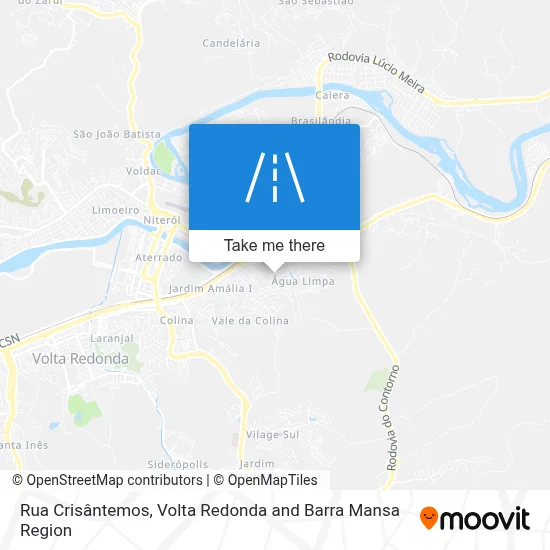Rua Crisântemos map