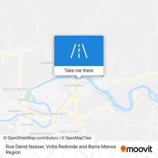 Rua David Nasser map