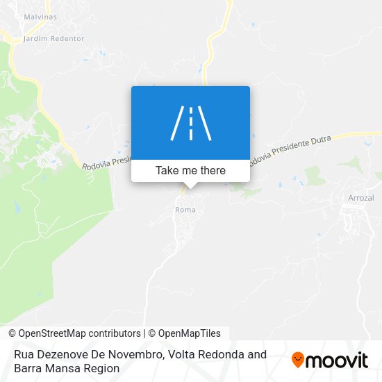 Rua Dezenove De Novembro map