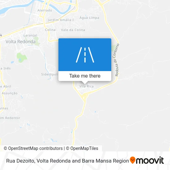 Rua Dezoito map