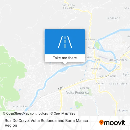 Rua Do Cravo map