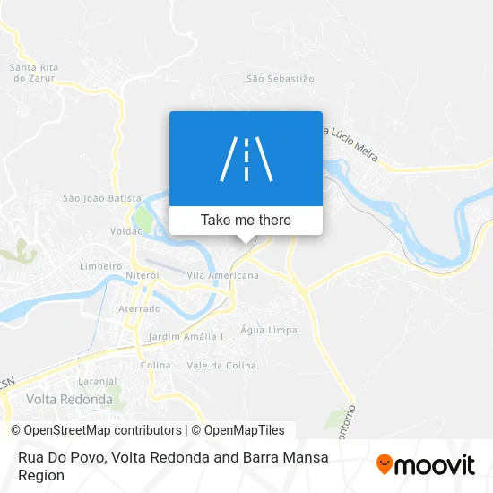 Rua Do Povo map