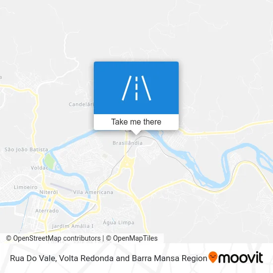 Rua Do Vale map