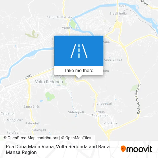 Rua Dona Maria Viana map