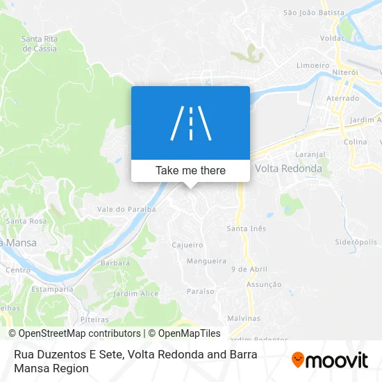 Rua Duzentos E Sete map