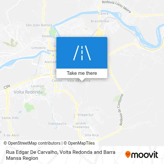 Rua Edgar De Carvalho map
