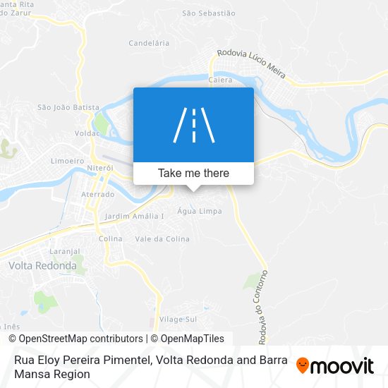 Rua Eloy Pereira Pimentel map