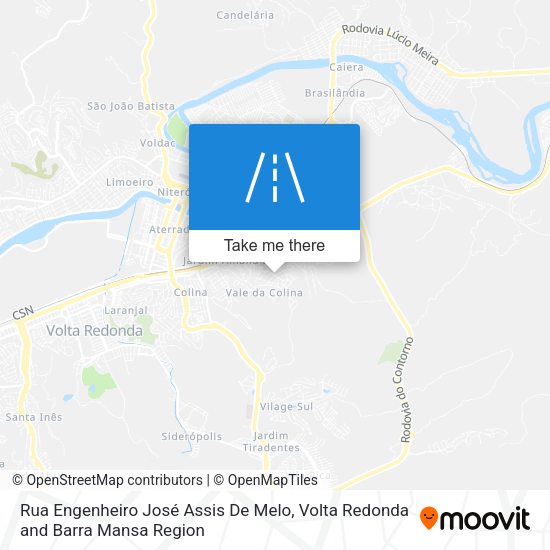 Rua Engenheiro José Assis De Melo map