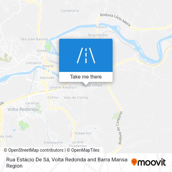 Rua Estácio De Sá map