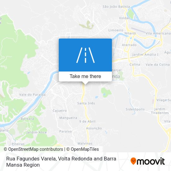Rua Fagundes Varela map