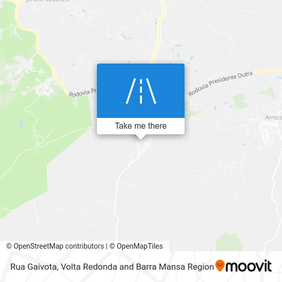 Rua Gaivota map