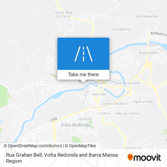 Rua Grahan Bell map