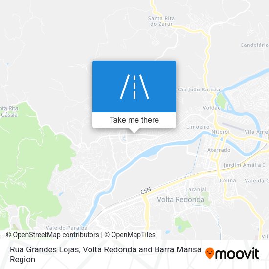 Rua Grandes Lojas map